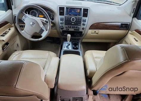 2012 Nissan Armada Platinum z USA, uszkodzony, nr VIN 5N1AA0NE5CN612672